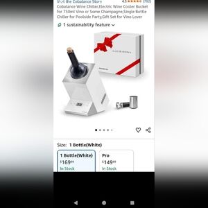 Cobalance Wine Chiller with Gift Box